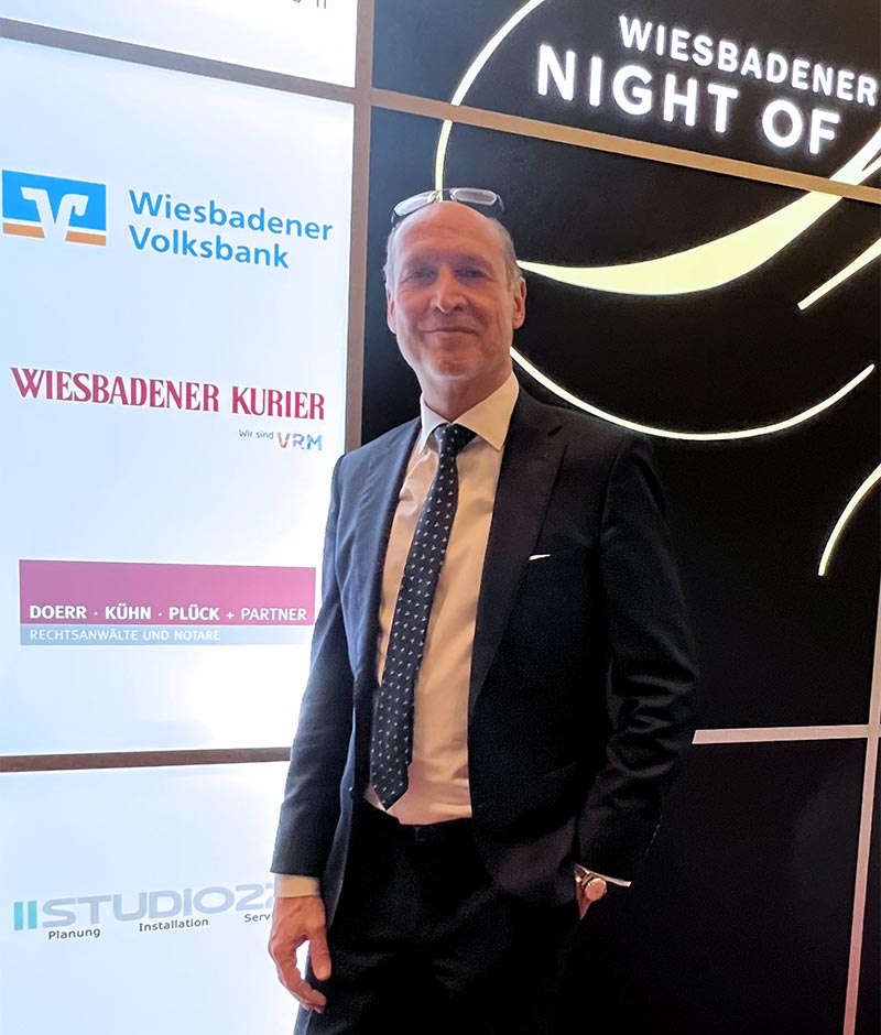 Rechtsanwalt & Notar Peter Kühn auf der Wiesbaden Night of Music